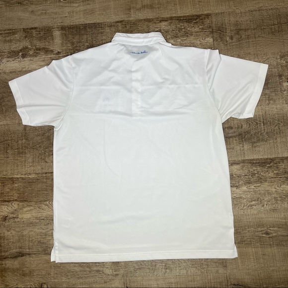 Lot of 2 Travis Mathew Mens Size XL Polo Golf Shirt White And Gray - Picture 5 of 11